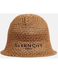 Givenchy - Logo Woven Cotton-Blend Bucket Hat - Lyst