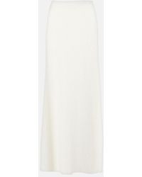 TOTEME - Knitted Maxi Skirt - Lyst