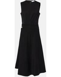 Proenza Schouler - Label Ivy Midi Wrap Dress - Lyst
