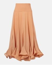 Zimmermann - Balance Floral Midi Skirt - Lyst