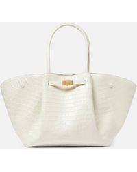DeMellier London - New-york Croc-effect Leather Tote Bag - Lyst