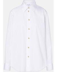 Bottega Veneta - Knot Cotton Poplin Shirt - Lyst