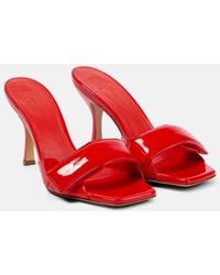 Gia Borghini - Alodie Patent Leather Mules - Lyst
