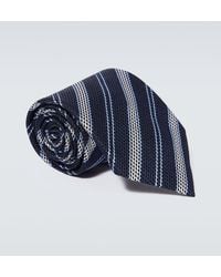 Zegna - Krawatte aus Seiden-Jacquard - Lyst