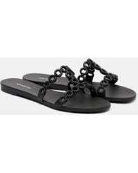 Aquazzura - Infinity Chain Jelly Sandals - Lyst