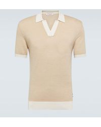 Orlebar Brown - Horton Wool And Cotton Polo Shirt - Lyst