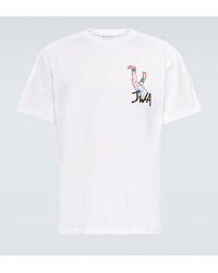 Hombre Ropa de Camisetas y polos de Camisetas de manga larga Camiseta con motivo de cita de Oscar Wilde JW Anderson de hombre de color Negro 