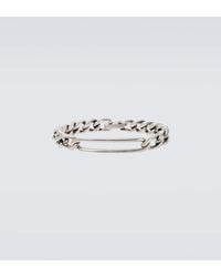 Saint Laurent - Bracciale A Catena Con Logo - Lyst