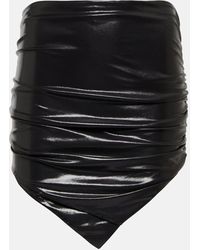 The Attico - Minirock Hatty Aus Jersey - Lyst