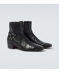 Tom Ford - Clint Leather Ankle Boots - Lyst
