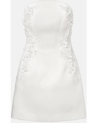Rebecca Vallance - Bridal Xanthe Floral-Applique Minidress - Lyst