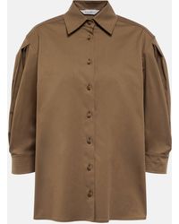 Max Mara - Park Cotton-blend Shirt - Lyst