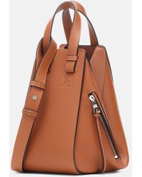 Loewe - Hammock Compact Leather Handbag - Lyst