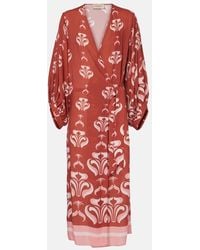 Adriana Degreas - Caftano Vintage Con Stampa - Lyst