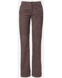 The Row - Carlyl Mid-Rise Corduroy Straight Pants - Lyst