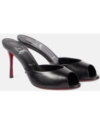 Christian Louboutin - Me Dolly 100 Patent Sandal - Lyst