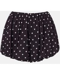 Posse - Aurelia Polka-Dot Shorts - Lyst