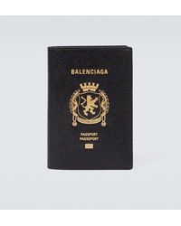 Balenciaga - Calfskin Passport Holder - Lyst