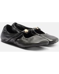 Loewe - Ballerine Pebble Soft - Lyst