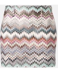 Missoni - Minirock Aus Haekelstrick - Lyst