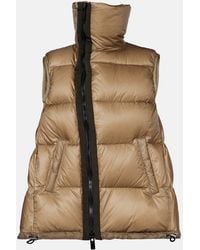 Sacai - Asymmetric Quilted Down Vest - Lyst