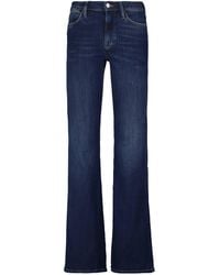 FRAME - Le High Flare High-rise Jeans - Lyst