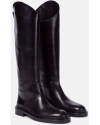 Jil Sander - Leather Riding Boots - Lyst