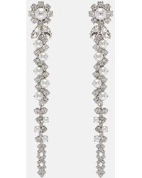 Simone Rocha - Ohrringe Mit Kristallen Und Zierperlen - Lyst