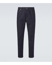 Brunello Cucinelli - Mid-Rise Slim Jeans - Lyst