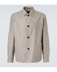 ZEGNA - Alpe Wool Jacket - Lyst