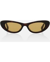 Bottega Veneta - Snap Cat-Eye Sunglasses - Lyst