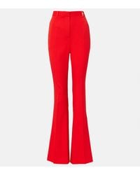 Versace - Medusa '95 Wool Flared Pants - Lyst