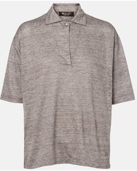 Loro Piana - Gargano Linen Polo Shirt - Lyst