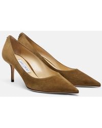 Jimmy Choo - Love 65 Suede Pumps - Lyst