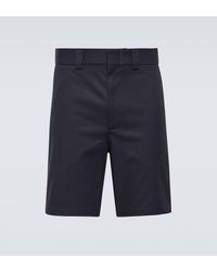 Gucci - Cotton Twill Bermuda Shorts - Lyst