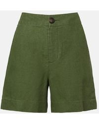 Vince - Hemp Bermuda Shorts - Lyst
