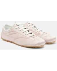 McQueen - Sneakers Boxe Aus Satin - Lyst
