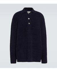 Our Legacy - Big Piquet Ribbed-knit Cotton Sweater - Lyst