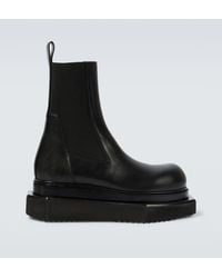 Rick Owens - Leather Turbo Cyclops Boots - Lyst