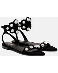 Isabel Marant - Aselda Studded Suede Sandals - Lyst