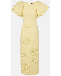 LEO LIN - Maxikleid Lucinda Aus Tweed - Lyst