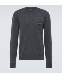 Dolce & Gabbana - Wool And Cashmere Sweater - Lyst