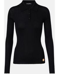 Dolce & Gabbana - Cashmere Polo Sweater - Lyst