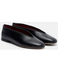 Bottega Veneta - Ballerinas Rosa Aus Leder - Lyst