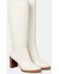 Gabriela Hearst - Bocca Leather Knee-High Boots - Lyst