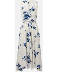 Altuzarra - Penny Floral Silk Wrap Dress - Lyst