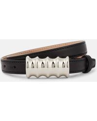 KHAITE - Julius Small Leather Belt - Lyst