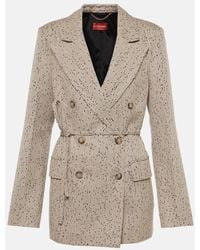 Altuzarra - Hattson Sequined Tweed Blazer - Lyst