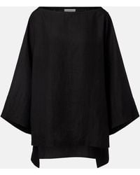The Row - Junia Linen Top - Lyst