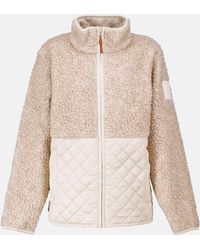 Tory Sport - Quilted Fleece Jacket - Lyst